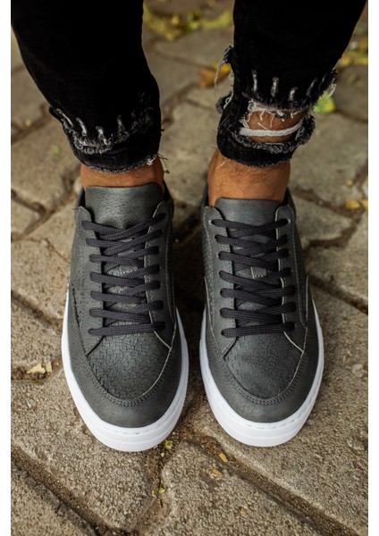 Erkek Antrasit Sneaker Ayakkabı MN015 fırsatları