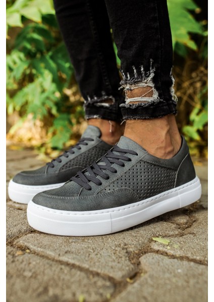 Erkek Antrasit Sneaker Ayakkabı MN015 indirimleri