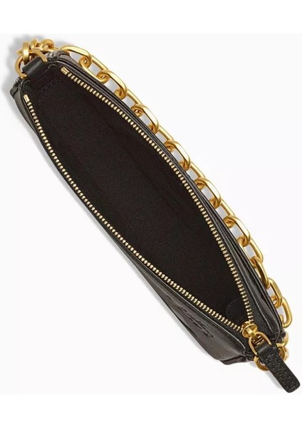 Aren Maxi Monogram Deri Çapraz Çanta Siyah, Zincir & Ayarlanabilir Askılı, Lüks Tasarım modelleri