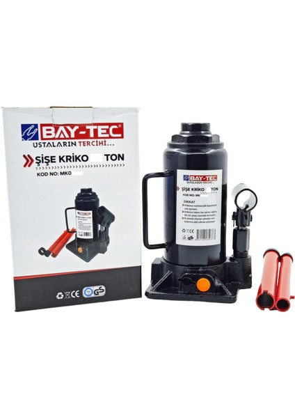 Şişe Kriko 50 Ton Dikey Hidrolik (18.1 kg Ağırlıkta) KOD:MK0460