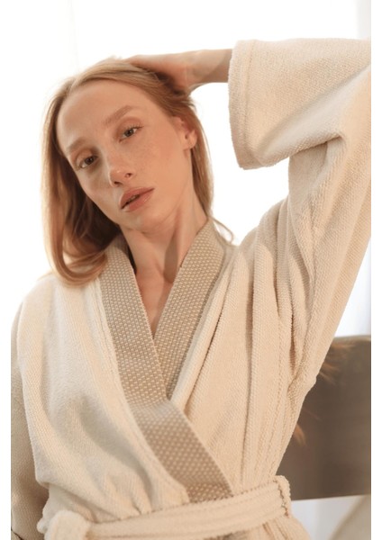 Travertine Kadın Bornoz S/m Bej fiyatları