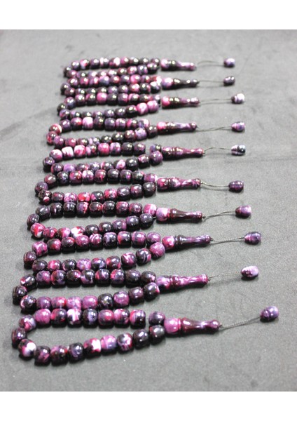 Efe Model Akrilik Monomer 10'lu Maskot Şakşak Tesbih | Hediyelik Aksesuar | Mor fiyatları