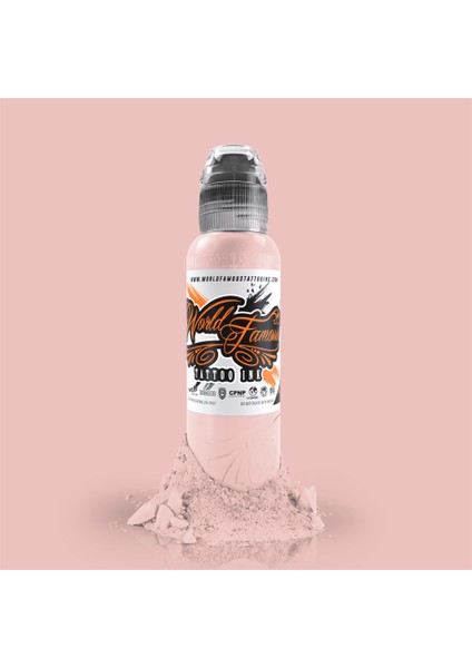 4 Bottle Mak's Pink Skintone Dövme Boyası Seti - World Famous Ink Dövme Boyası - 1OZ/30ML indirimleri