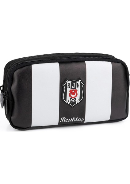 2 Bölmeli Çubuklu Suni Deri Kalemlik (25359)