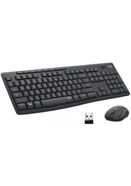 Logitech MK295 Q Tr Siyah Kablosuz Klavye Mouse Set fiyatları