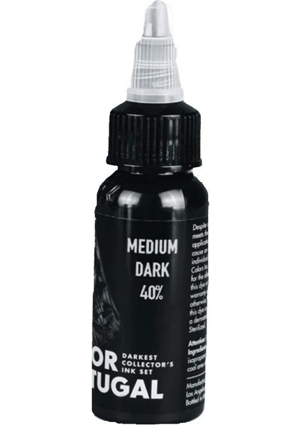 Victor Portugal Medium Dark - Tattoo Dövme Boyası - 1OZ/30 ml