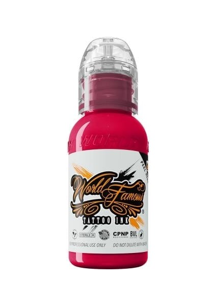 Melek Bright Pink - World Famous Lnk Dövme Boyası - 1OZ/30 ml