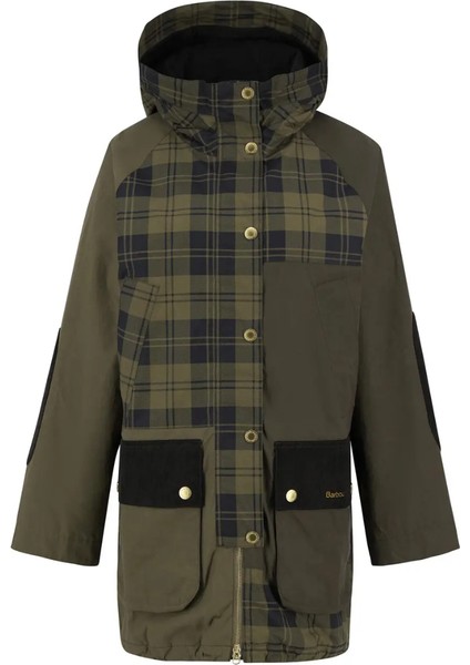 Shelley Showerproof Ceket OL51 Olive Check fiyatları