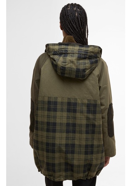 Shelley Showerproof Ceket OL51 Olive Check modelleri