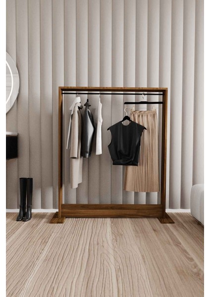 Salvitor Elbise Askısı Ceviz