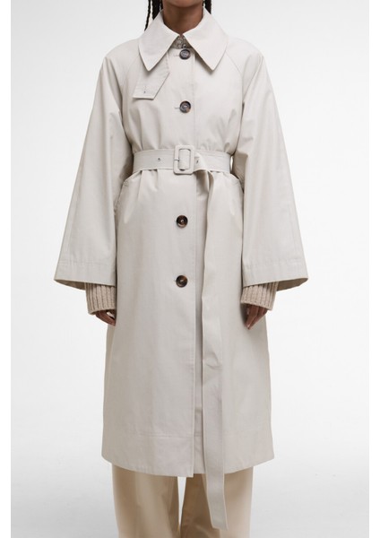 Robyn Trench Showerproof Ceket ST31 Mist/hessian Tartan indirimleri