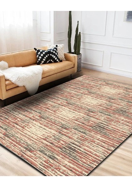 Drom Dokuma Taban Makinede Yıkanabilen Kilim Kaymaz Şönil Çizgili Halı fırsatları
