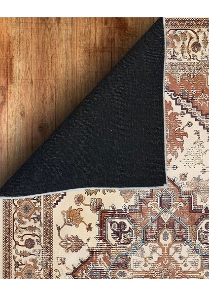 Drom Dokuma Taban Makinede Yıkanabilen Kilim Kaymaz Şönil Otantik Vintage Halı modelleri