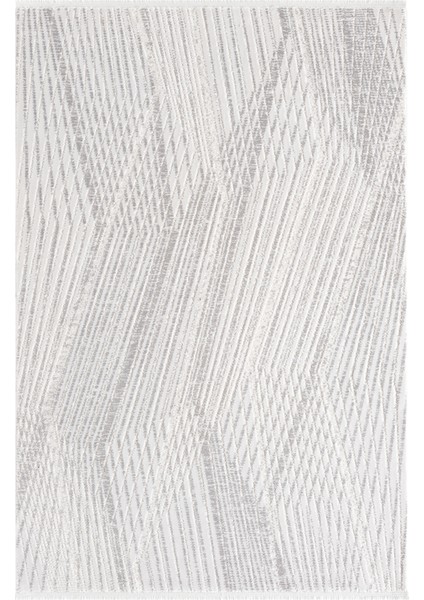 Lima Gri Halı Akrilik Halı Yumuşak Dokulu Salon Oturma Odası Yatak Odası Halısı 0558