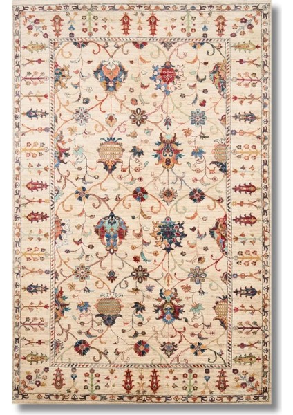Drom Dokuma Taban Makinede Yıkanabilen Kilim Kaymaz Şönil Vintage Halı