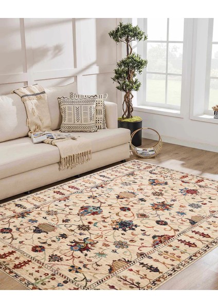 Drom Dokuma Taban Makinede Yıkanabilen Kilim Kaymaz Şönil Vintage Halı modelleri