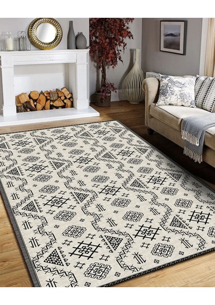 Drom Dokuma Taban Makinede Yıkanabilen Kilim Kaymaz Şönil Nordic Modern Halı modelleri