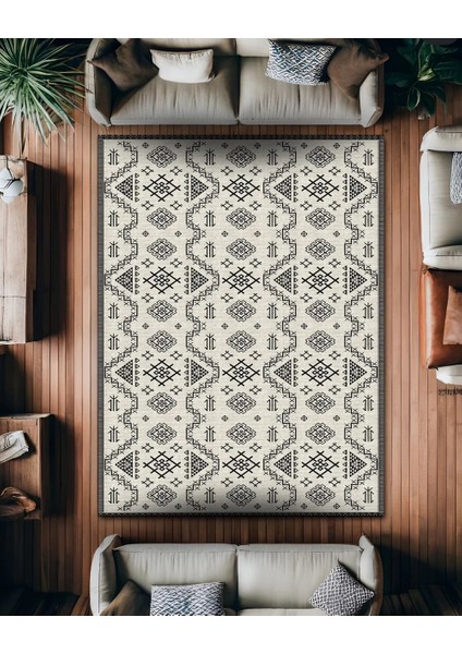 Drom Dokuma Taban Makinede Yıkanabilen Kilim Kaymaz Şönil Nordic Modern Halı fırsatları