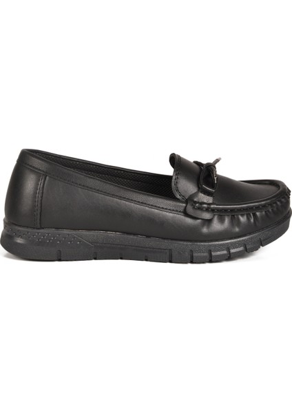 Siyah Hafif Esnek Kadın Casual Ayakkabı 158 Z