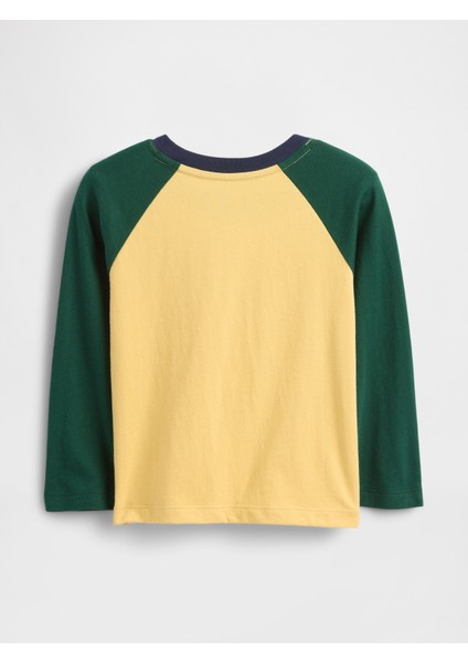 Erkek Bebek Sarı Babygap Logo Grafik T-Shirt fiyatları