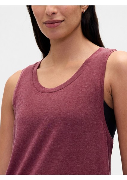 Kadın Bordo Gapfit Breathe Tank Top modelleri
