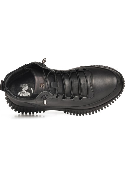 Siyah Hakiki Deri Kadın Bot 25405001K Z fırsatları
