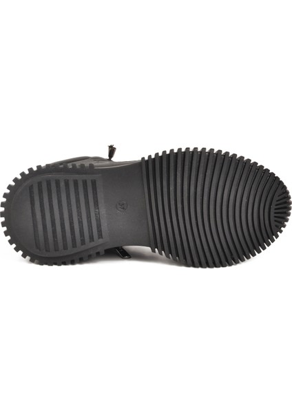 Siyah Hakiki Deri Kadın Bot 25405001K Z indirimleri