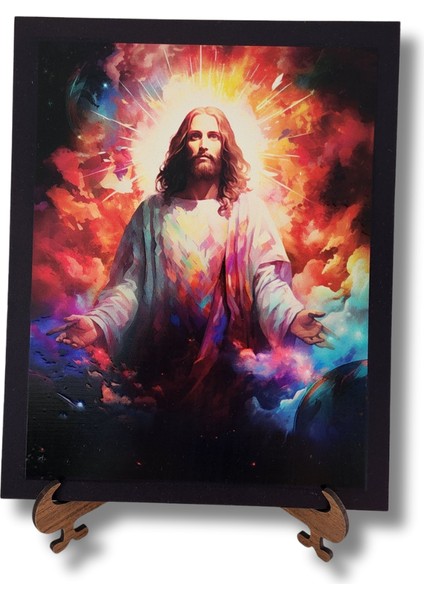 Isa Ilahi Işık Ahşap Dekor