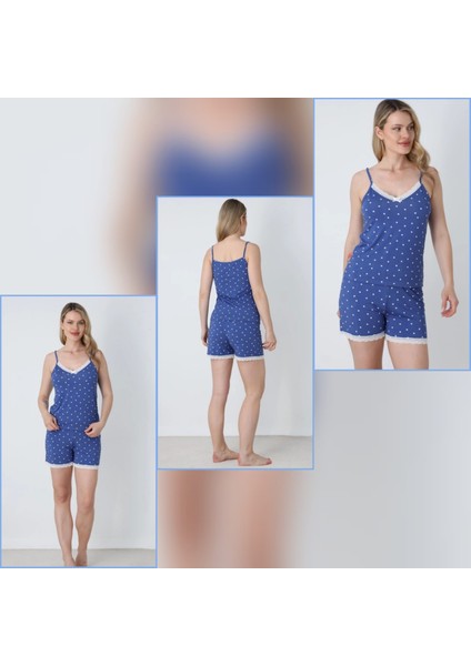 Kadın Beyaz Yıldız Desenli Pijama Takımı fiyatları