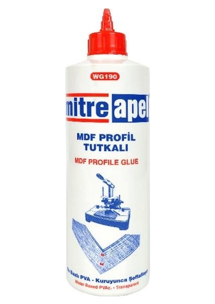20 Adet Apel Mdf Profil Tutkalı 600 ml Şeffaf fiyatları
