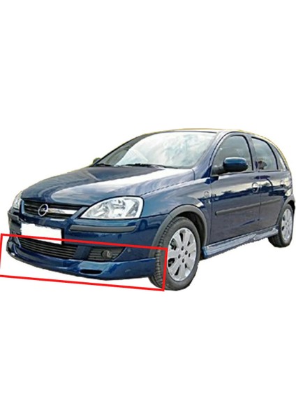 Opel Corsa C Makyajlı Kasa Ön Tampon Eki (( Boyasız ))