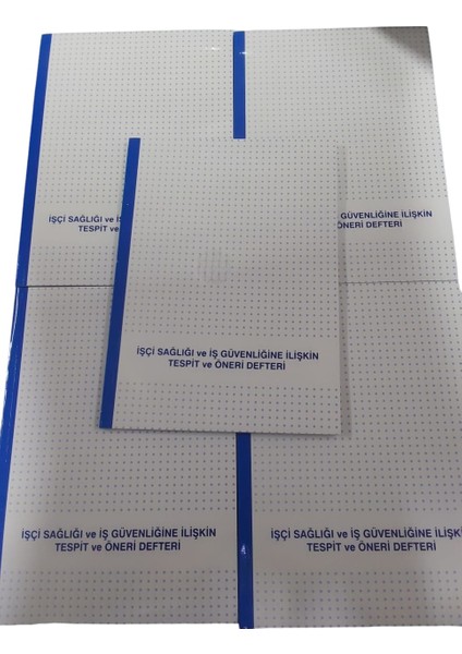 Işçi Sağlığı ve Iş Güvenliğine Ilişkin Tespit ve Öneri Defteri-2 Adet- modelleri