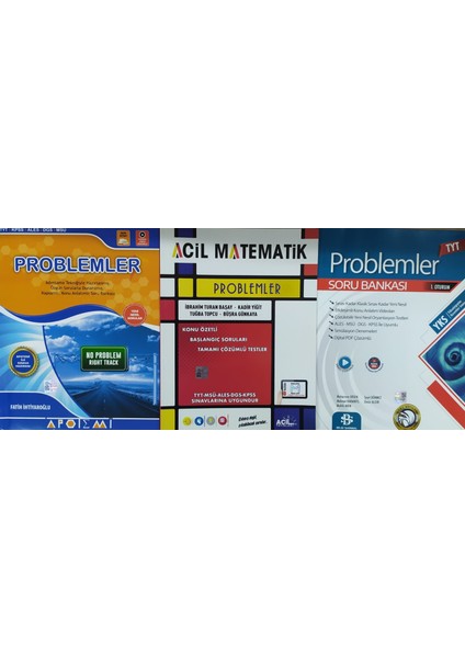 Bilgi Sarmal+Acil+Apotemi Yayınları Tyt Problemler Soru Bankası