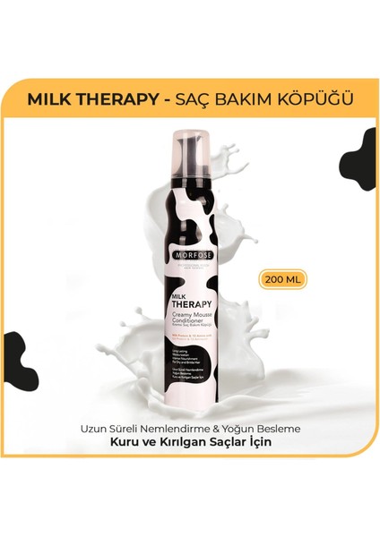Milk Therapy Kremsi Saç Köpüğü 200 ml fiyatları