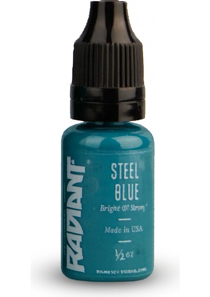Steel Blue - Tattoo Dövme Boyası - 0,5OZ/15 ml