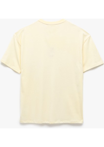 Rahat Kalıp Kısa Kollu Bisiklet Yaka Ördek Nakışlı Tişört fiyatları