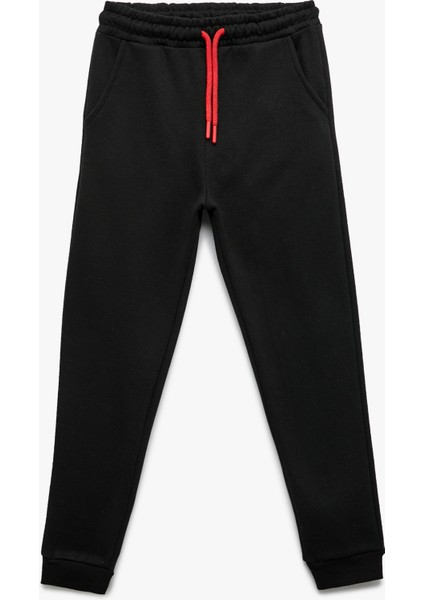 Şardonlu Cepli Basic Jogger Eşofman Altı