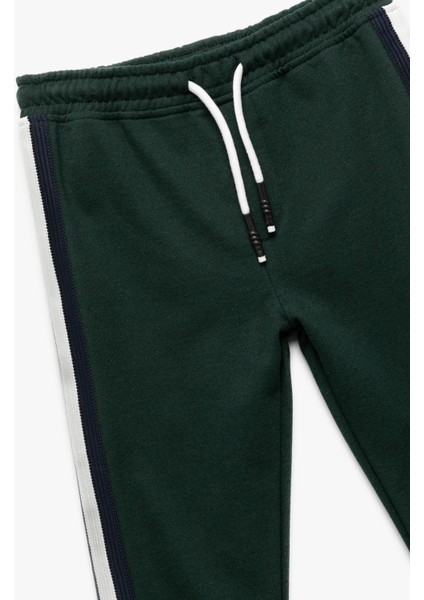 Pamuklu Beli Bağcıklı Şardonlu Jogger Eşofman Altı modelleri