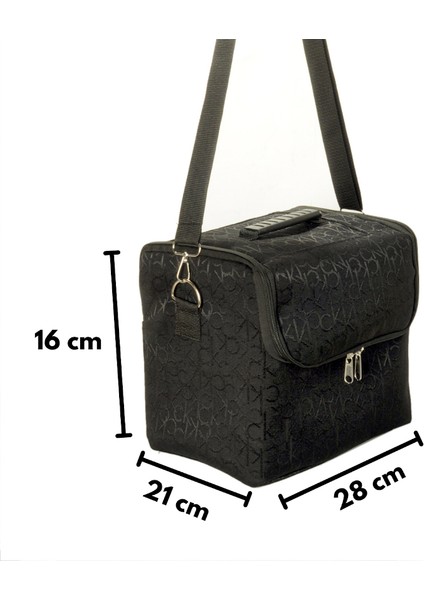 Profesyonel Katlı Makyaj Çantası