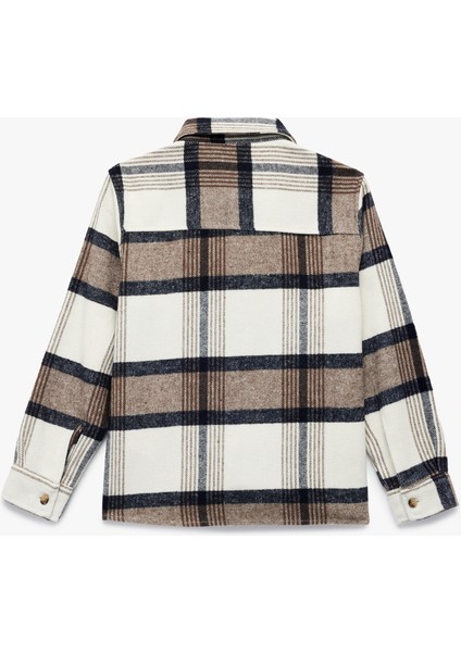 Flanel Kumaş Cepli Uzun Kollu Klasik Yaka Oduncu Gömleği fiyatları