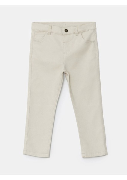 Lcw Kids Bej Beli Ayarlanabilir Erkek Çocuk Pantolon
