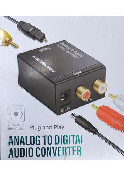 Analog To Dijital Audio Converter Analog Sesten S/pdıf Dijitale Dönüştürücü fiyatları