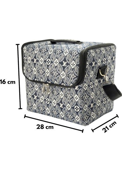 Profesyonel Katlı Makyaj Çantası