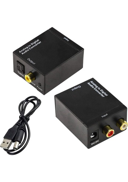 Analog To Dijital Audio Converter Analog Sesten S/pdıf Dijitale Dönüştürücü indirimleri