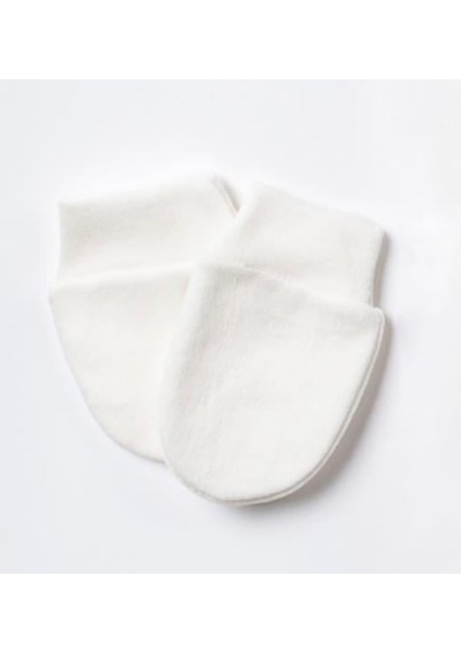 Unisex Bebek %100 Pamuk Desensiz Bere Eldiven Patikli Tulum Seti fırsatları