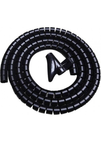 Kablo Düzenleyici Spiral Kablo Toplayıcı Çapı 20MM Siyah 1.5m fiyatları