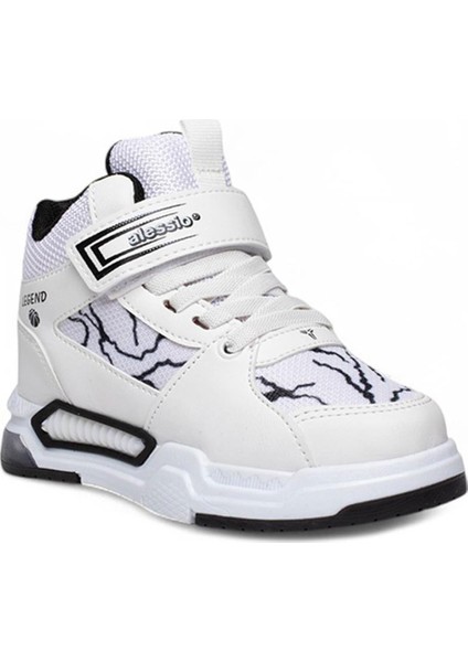 Çocuk Ortopedik Boğazlı Cırtlı Sneaker Günlük Spor Ayakkabı 4010-101-0005