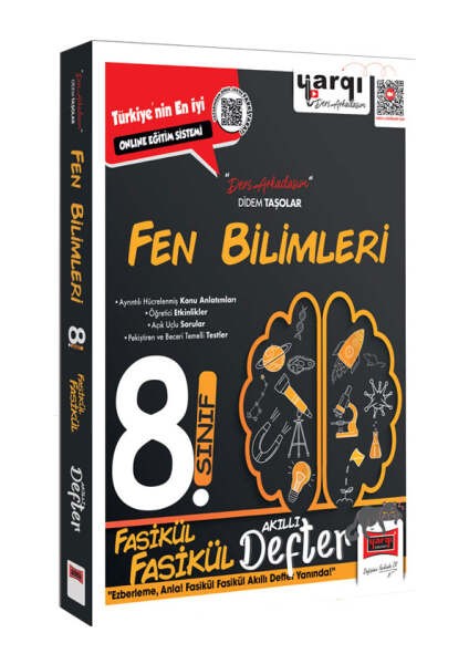 Yargı Ders Arkadaşım 8.sınıf Fen Bilimleri Fasikül Fasikül Akıllı Defter