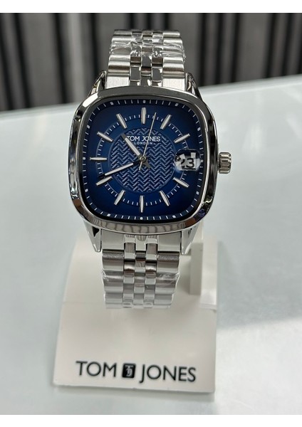 Lacivert Kadran Çelik Erkek Kol Saati