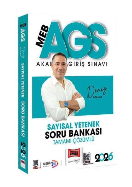 Yargı Yayınları 2026 Meb-Ags Sayısal Yetenek Soru Bankası (Deniz Atalay)